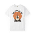 String Guitar Shirt Cowgirl Cowboy Gift Women Classic Tee Guitar T-Shirt Rodeo Fan Vintage Tshirt Cowboy Graphic Heritage Dusk Tshirt