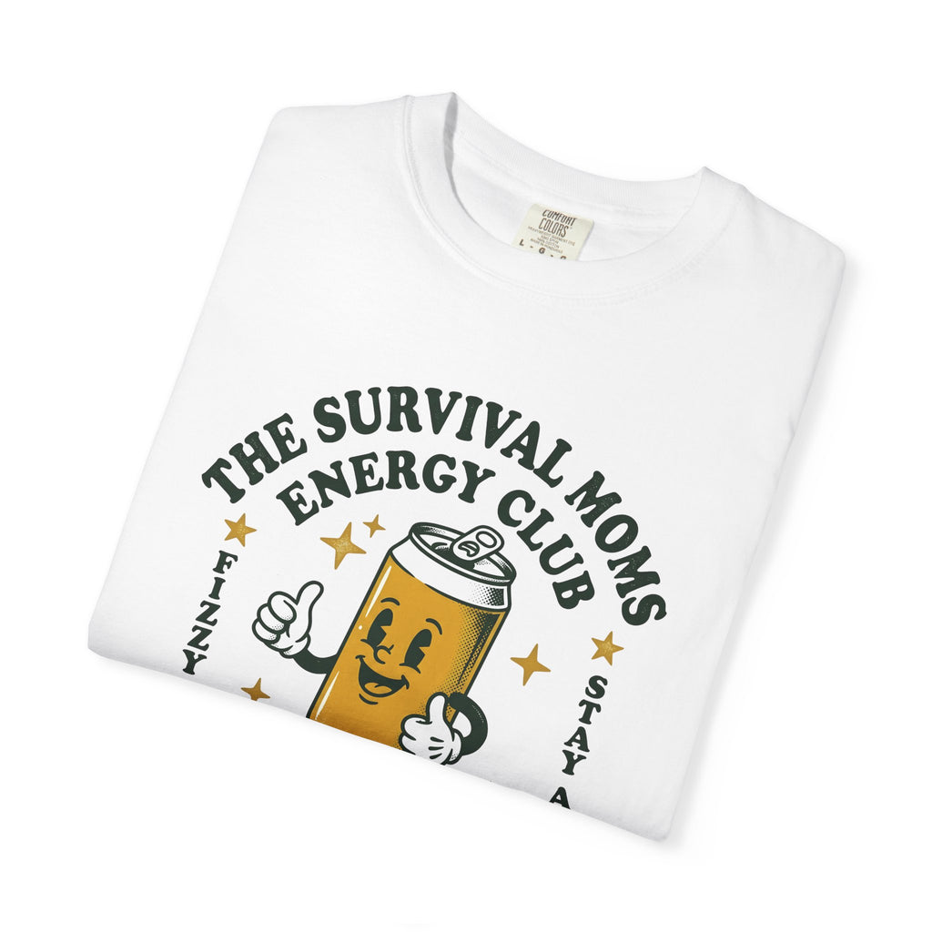 Energy Drink Shirt Moms Jokes Gift Women Comic Tee Energy Drink T-Shirt Mom Fan Energy Tshirt Humor Graphic Vintage Sparkles Tshirt