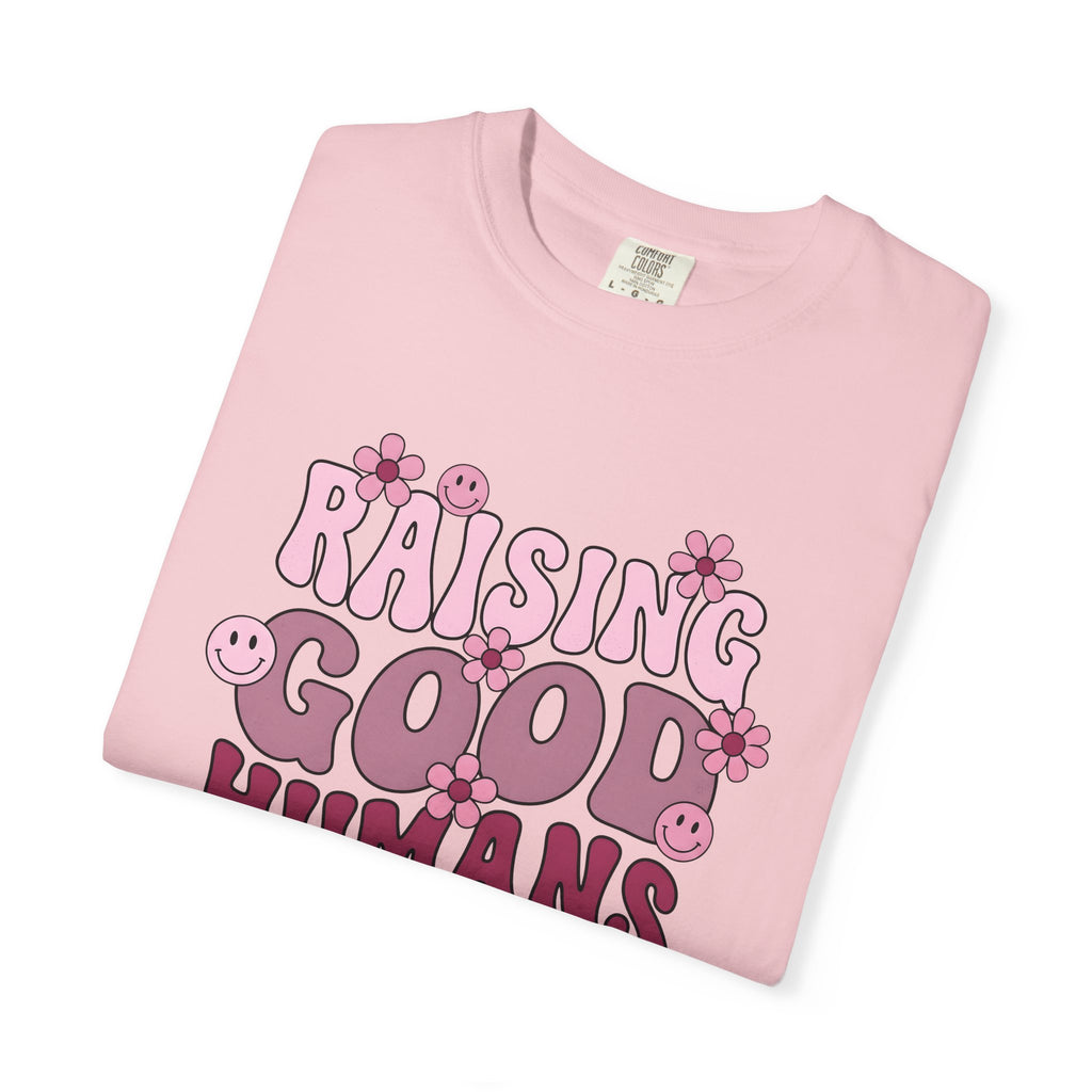 Smileys Shirt Moms Household Gift Women Hand Drawn Tee Emoticons T-Shirt Mother Fan Illustrated Tshirt Home Graphic Doodle Floral Tshirt