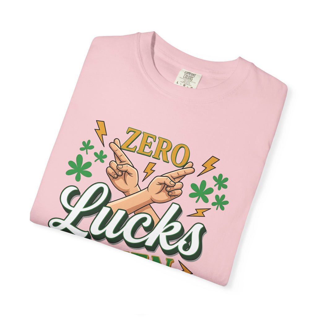 Crossed Fingers Shirt St Patrick's Day Jokes Gift Women Cartoon Tee Hand Sign T-Shirt Luck Fan Hand Gesture Tshirt Pun Graphic Vintage