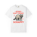 Raccoon Graphic Shirt Animals Nature Gift Women Vintage Tee Trash Panda T-Shirt Wildlife Fan Retro Tshirt Environmental Graphic Hand Drawn