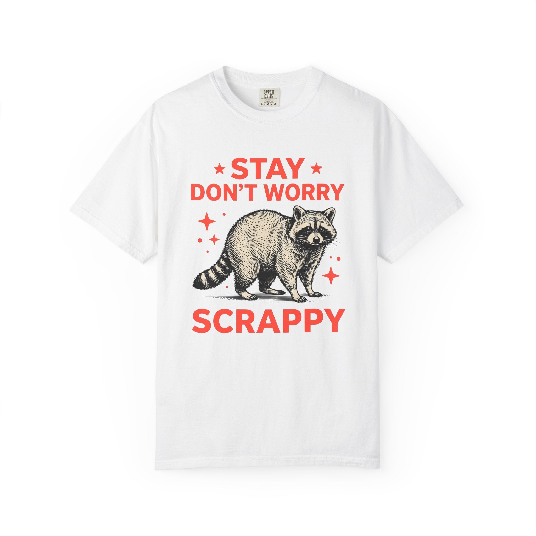 Raccoon Graphic Shirt Animals Nature Gift Women Vintage Tee Trash Panda T-Shirt Wildlife Fan Retro Tshirt Environmental Graphic Hand Drawn