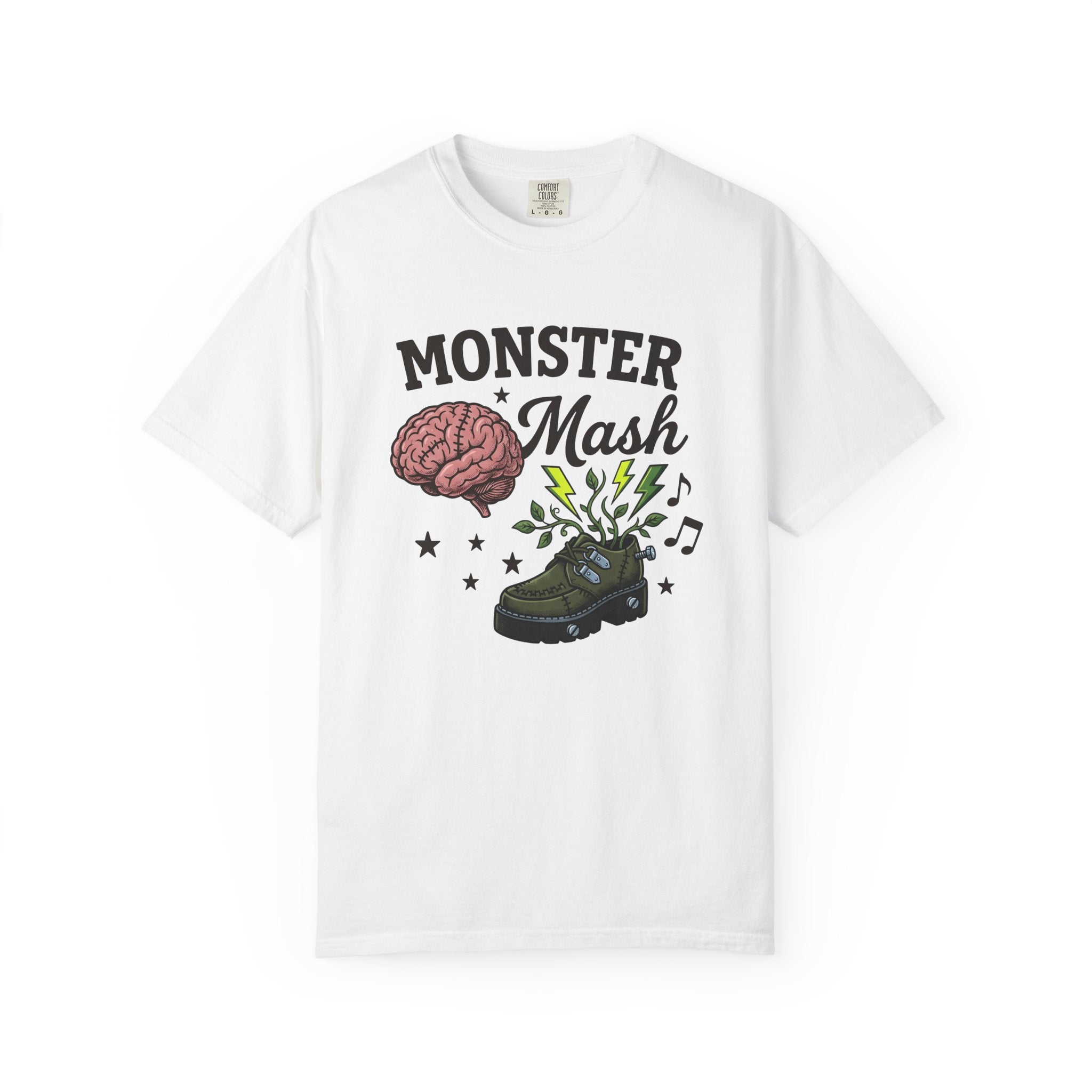 Creepy Sneaker Shirt Halloween Instruments Gift Women Ink Tee Kicks T-Shirt Horror Fan Tattoo Tshirt Musical Graphic Old School Mind Tshirt