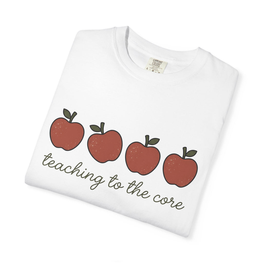 Apple Row Shirt Teachers Thanks Gift Women Hand Drawn Tee Orchard T-Shirt Educator Enthusiast Illustrated Tshirt Appreciation Graphic Clean