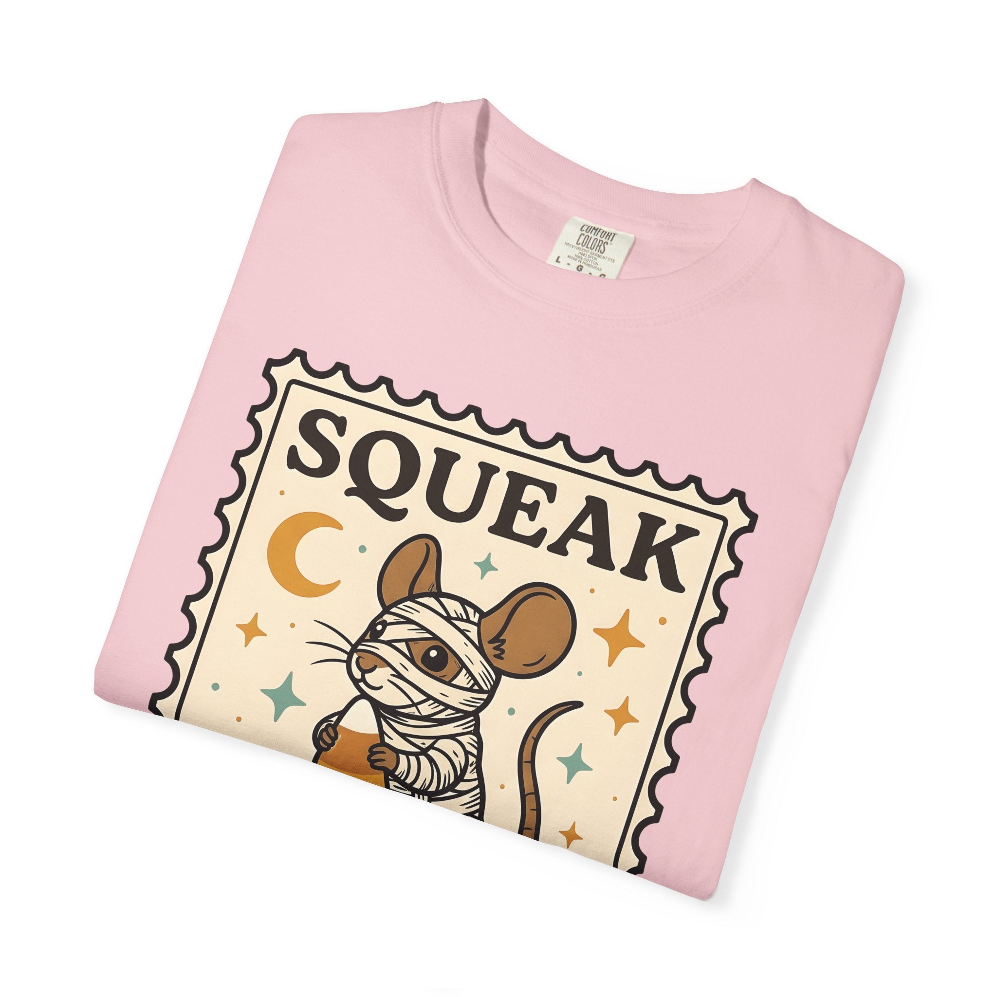 Mummy Mouse Shirt Halloween Wildlife Gift Women Charming Tee Mouse T-Shirt Halloween Fan Rodent Tshirt Wildlife Graphic Classic Candy Corn