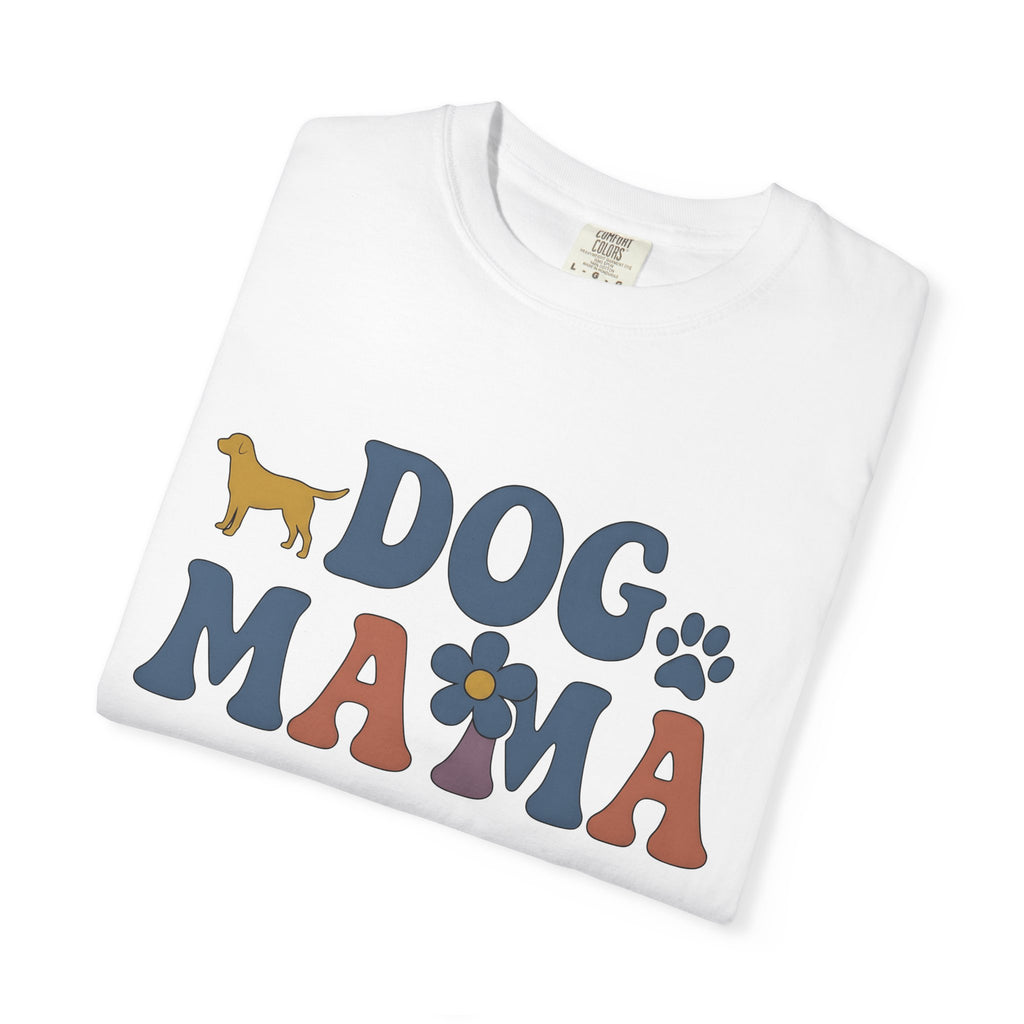 Dog Illustration Shirt Dog Animal Gift Women Cute Tee Puppy T-Shirt Dog Owner Dog Fan Canine Graphic Vintage Blossom Tshirt