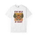 Tiger Face Shirt Animal Nature Gift Women Boho Tee Tiger T-Shirt Wildlife Enthusiast Hippie Tshirt Environmental Graphic Retro Tropical