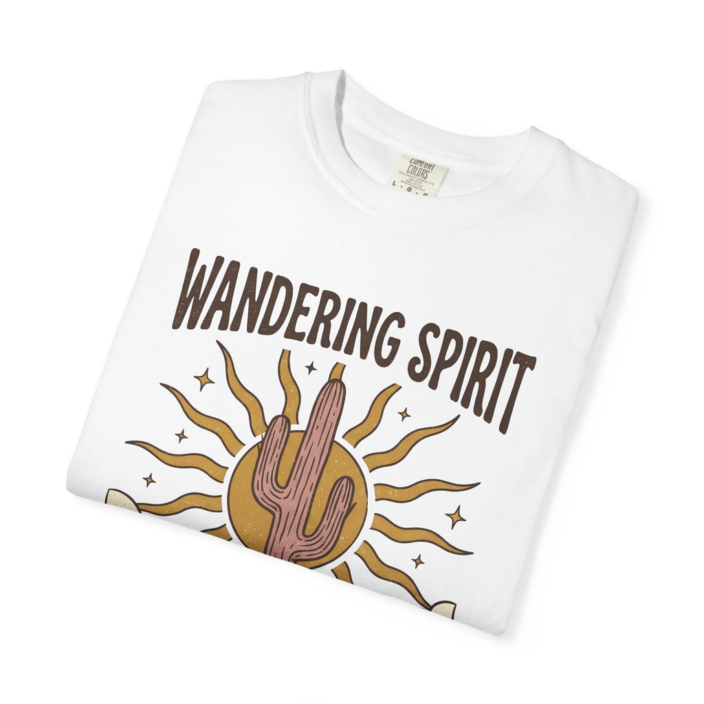 Prickly Sun Shirt Boho Environment Gift Women Ethnic Tee Cactus T-Shirt Bohemian Fan Tribal Tshirt Eco Graphic Classic Dry Terrain Tshirt