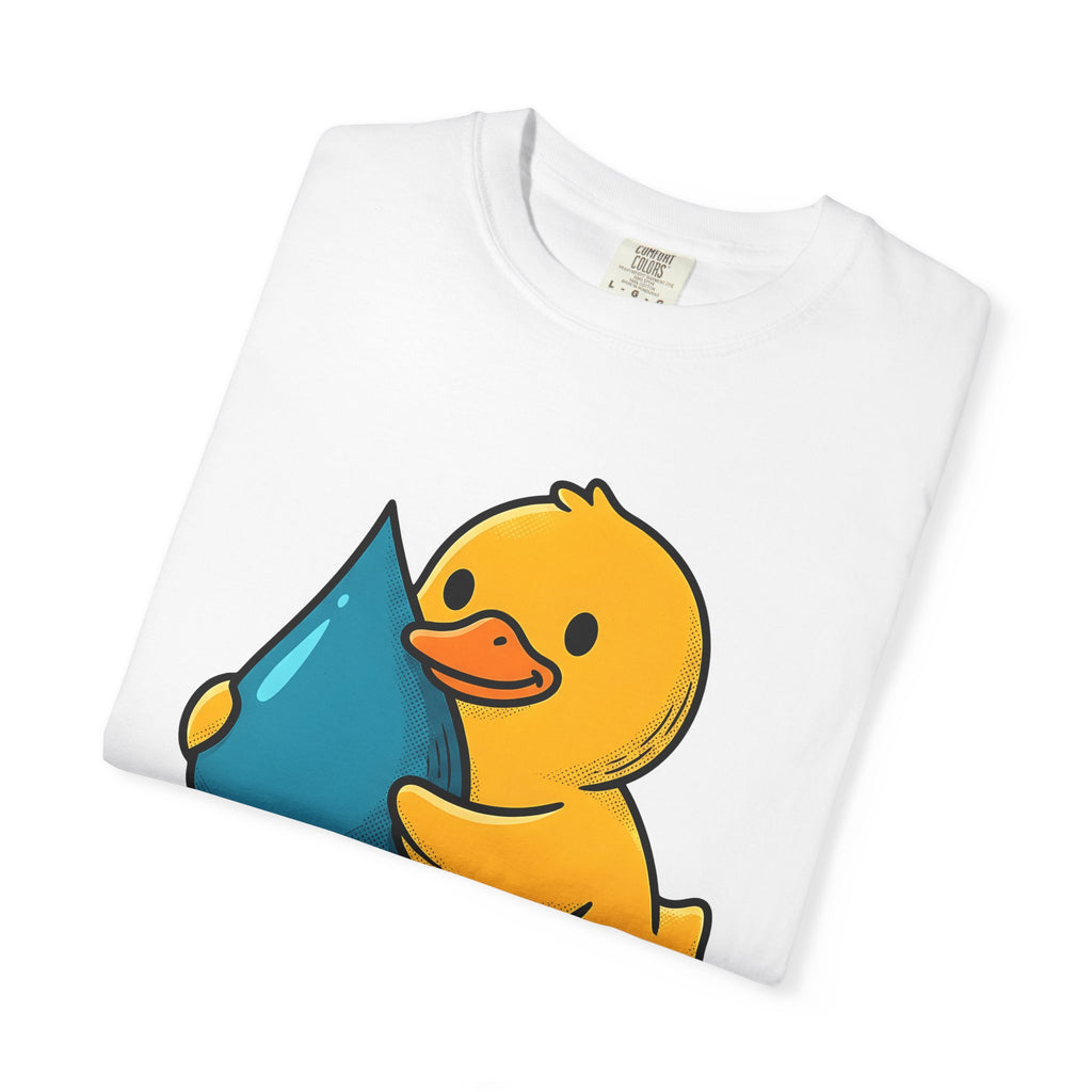 Rubber Duck Shirt St. Valentine's Day Wildlife Gift Women Comic Tee Bath Toy T-Shirt Valentines Fan Cartoon Tshirt Animal Graphic Minimalist
