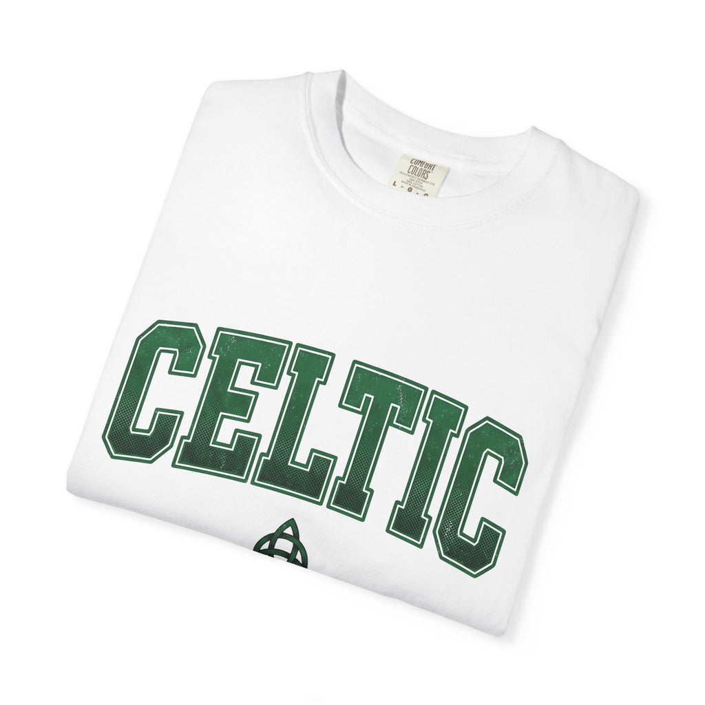Irish Weave Shirt St Patrick's Day Celtic Gift Women Hand Drawn Tee Irish Twill T-Shirt Shamrock Fan Hand Drawn Tshirt Celtic Graphic