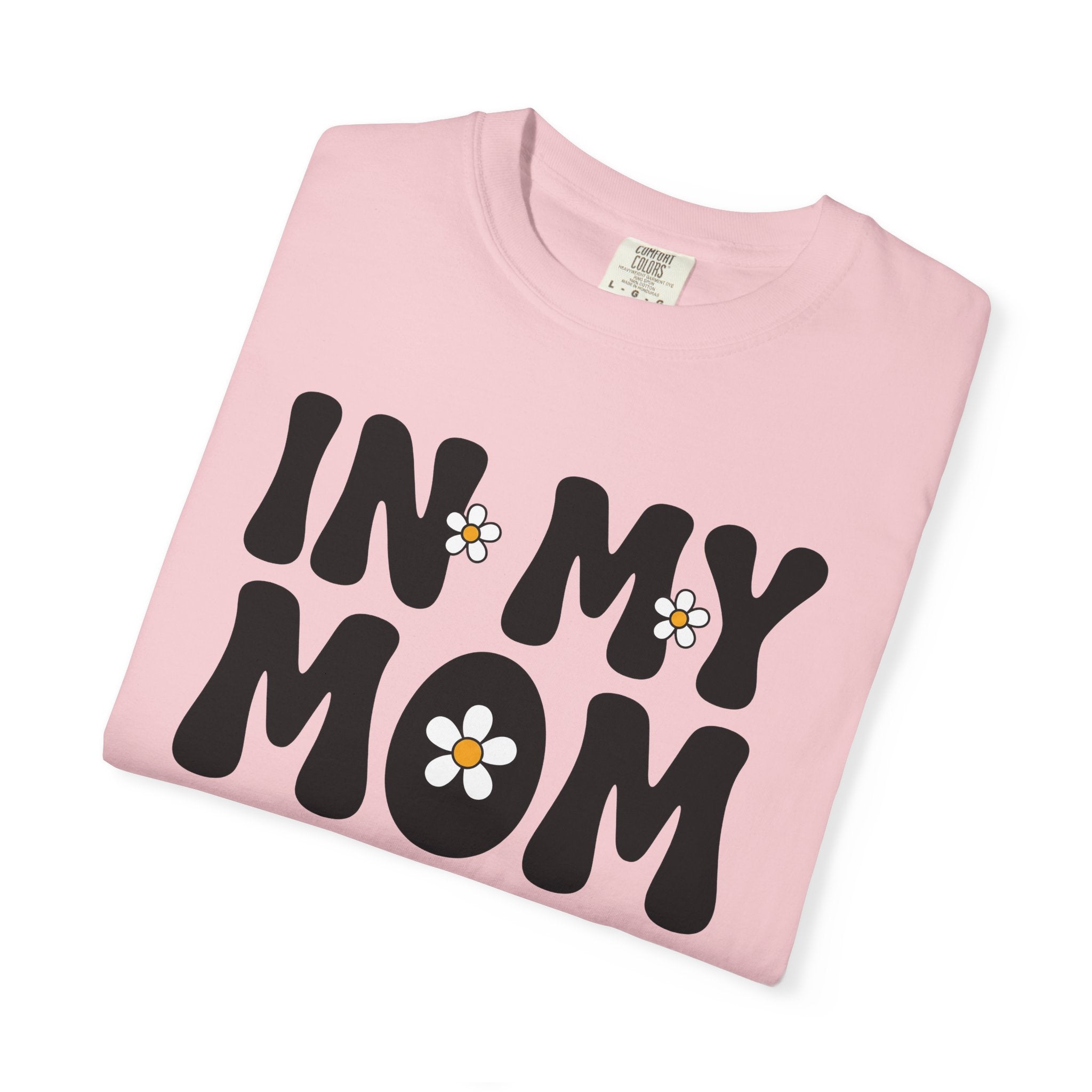 Daisy Bloom Lettering Shirt Moms Hippie Gift Women Psychedelic Tee Floral Typography T-Shirt Motherhood Fan Bohemian Tshirt Bohemian Graphic