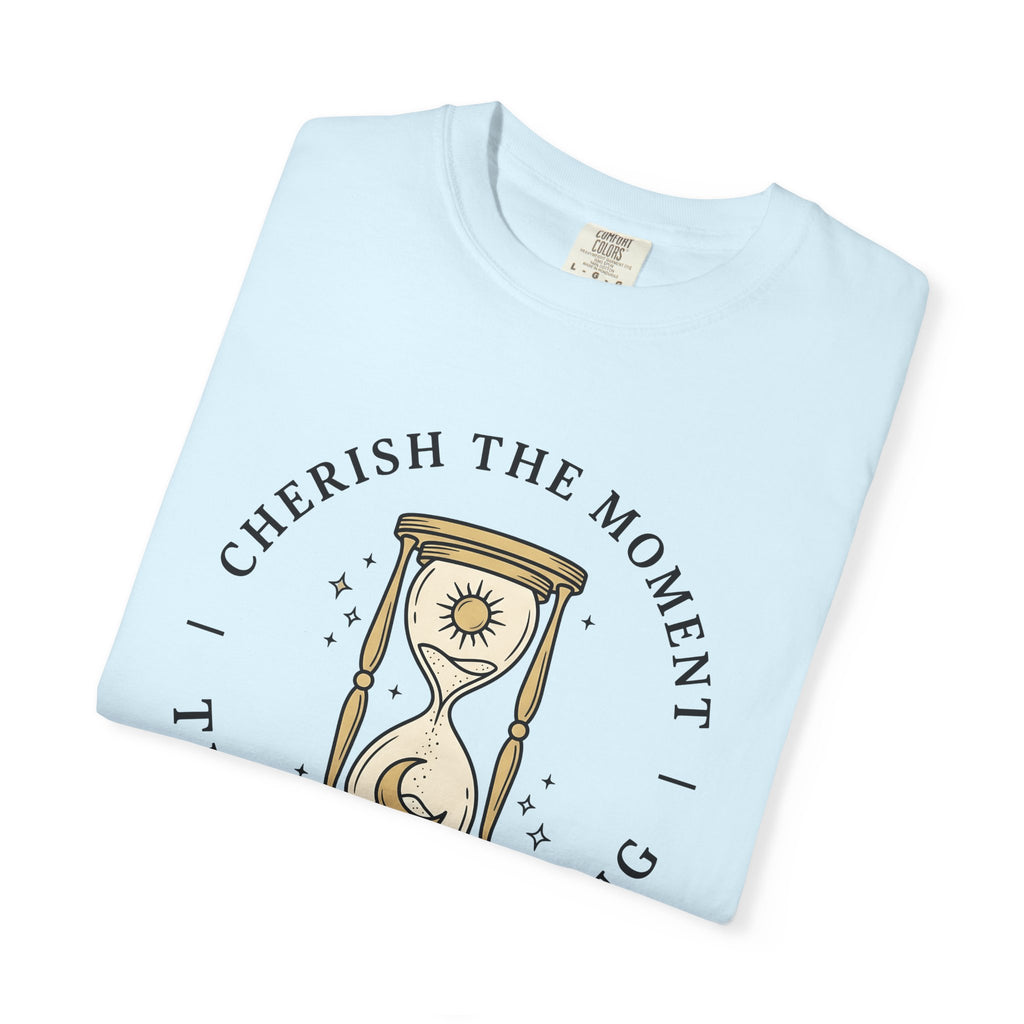 Hourglass Drawing Shirt Boho Chic Mysticism Gift Women Modern Tee Sandtimer T-Shirt Bohemian Fan Contemporary Tshirt Spiritual Graphic