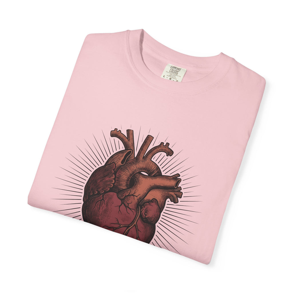 Anatomical Heart Shirt Anatomy Medical Gift Women Tattoo Tee Heart T-Shirt Anatomy Enthusiast Cardiac Tshirt Medical Graphic Vintage