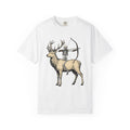 Skull Stag Shirt Gothic Autumn Gift Women Retro Tee Antler T-Shirt Dark Fan Vintage Tshirt Fall Graphic Sketch Arrow Tshirt