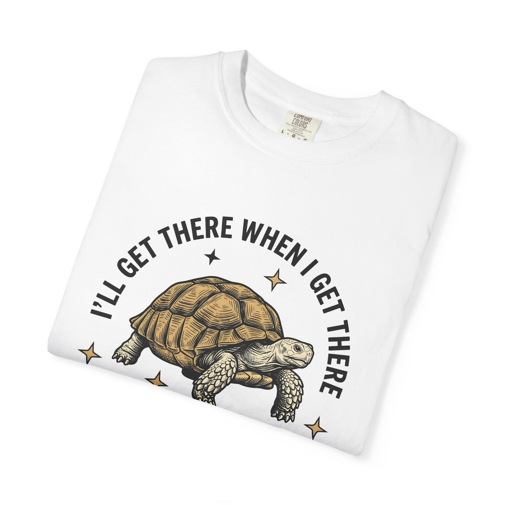 Turtle Art Shirt Funny Critters Gift Women Old School Tee Turtle T-Shirt Humor Fan Vintage Tshirt Animal Graphic Line Art Star Accents