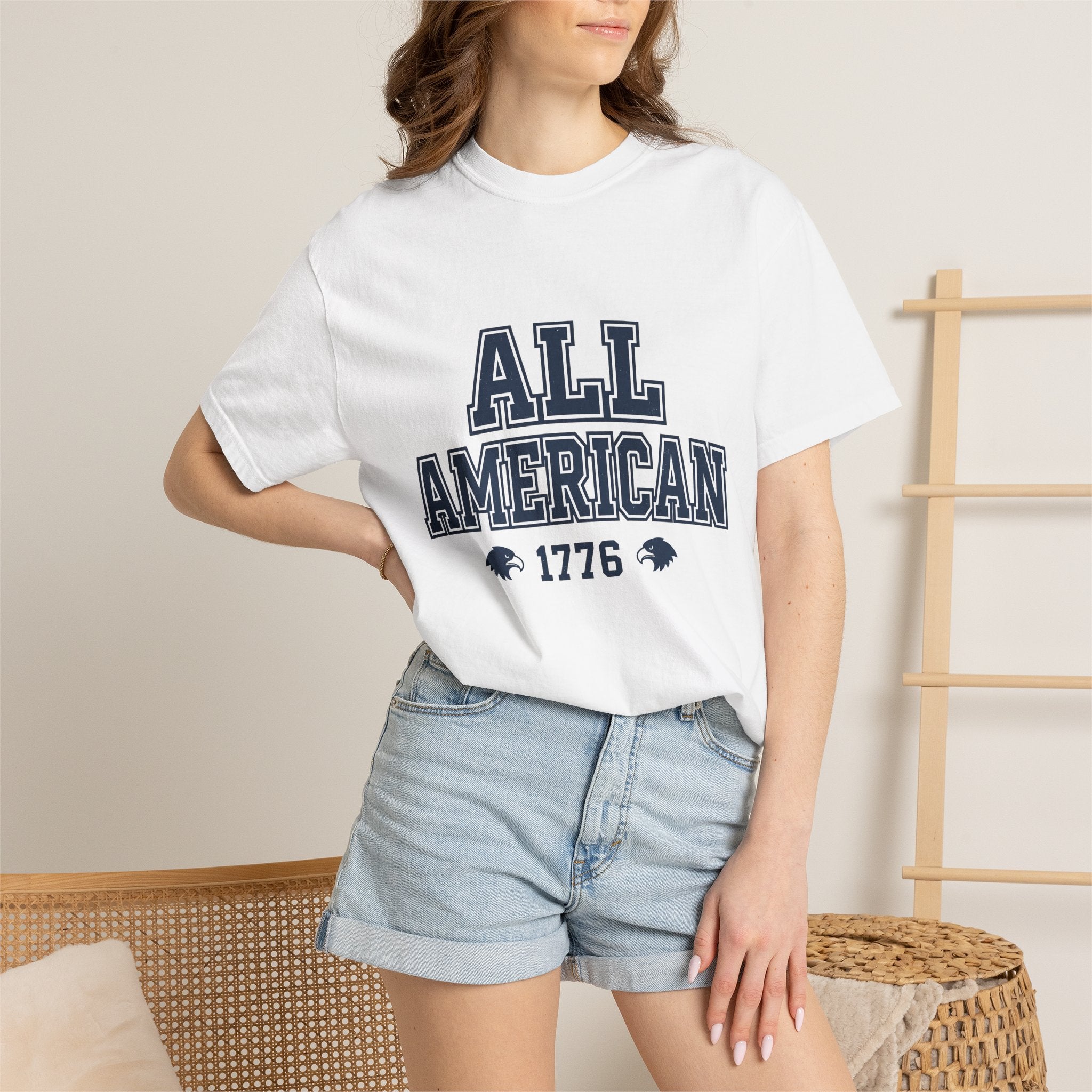 Eagle Portrait Shirt America Liberty Gift Women University Tee Bald Eagle T-Shirt American Fan Academic Tshirt Freedom Graphic Vintage