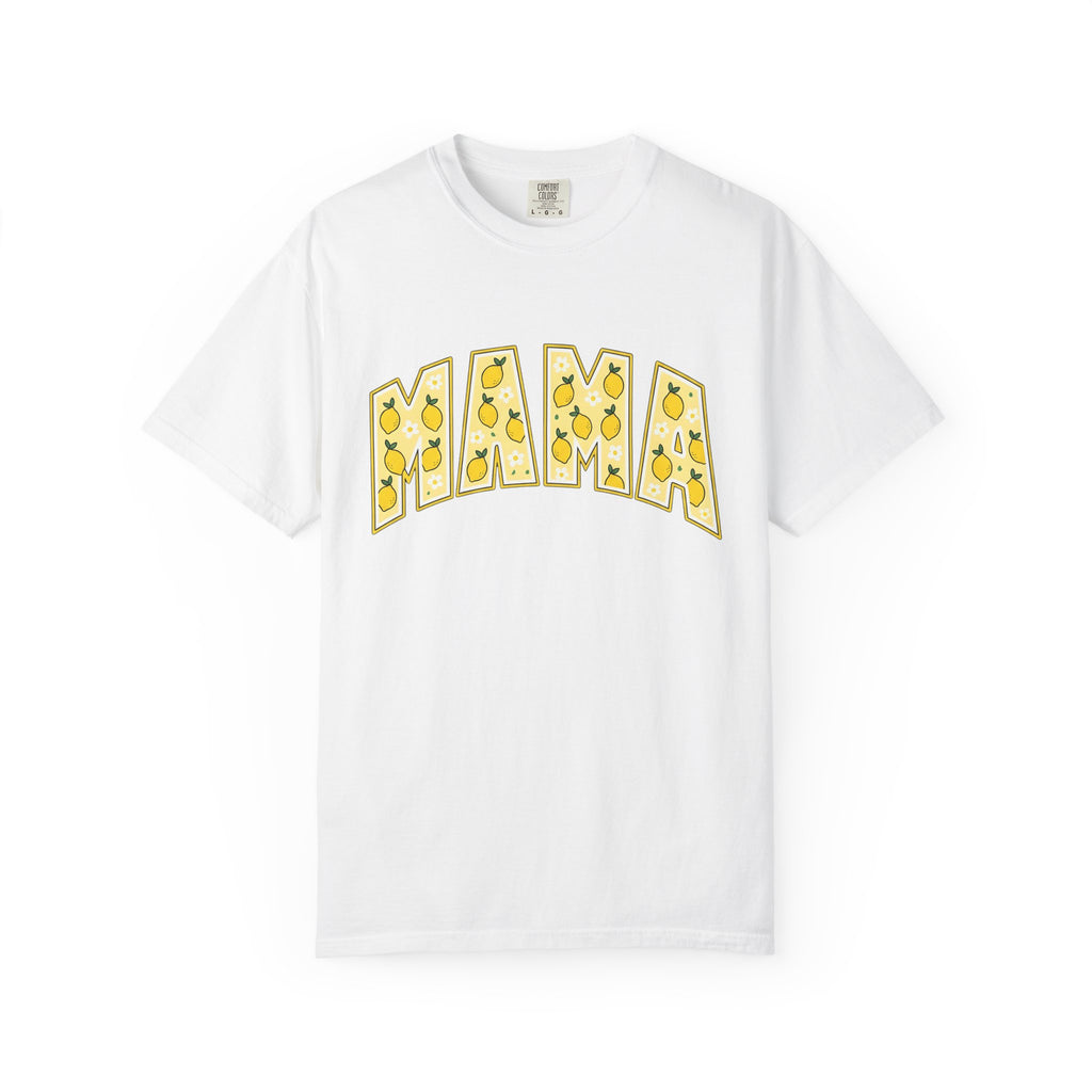 Lemon Design Shirt Moms Holiday Gift Women Whimsical Tee Citrus T-Shirt Mother Fan Vintage Tshirt Celebration Graphic Classic Flower Bouquet
