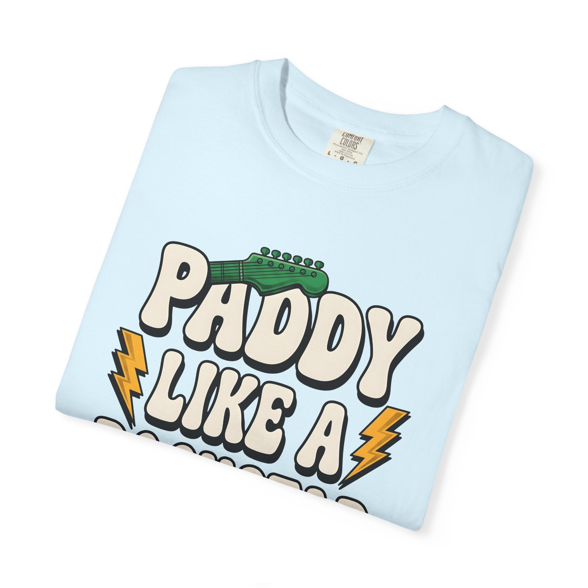 Electric Guitar Shirt St Patrick's Day Instrument Gift Women Retro Tee Guitar T-Shirt Shamrock Fan Vintage Tshirt Musical Instrument Graphic