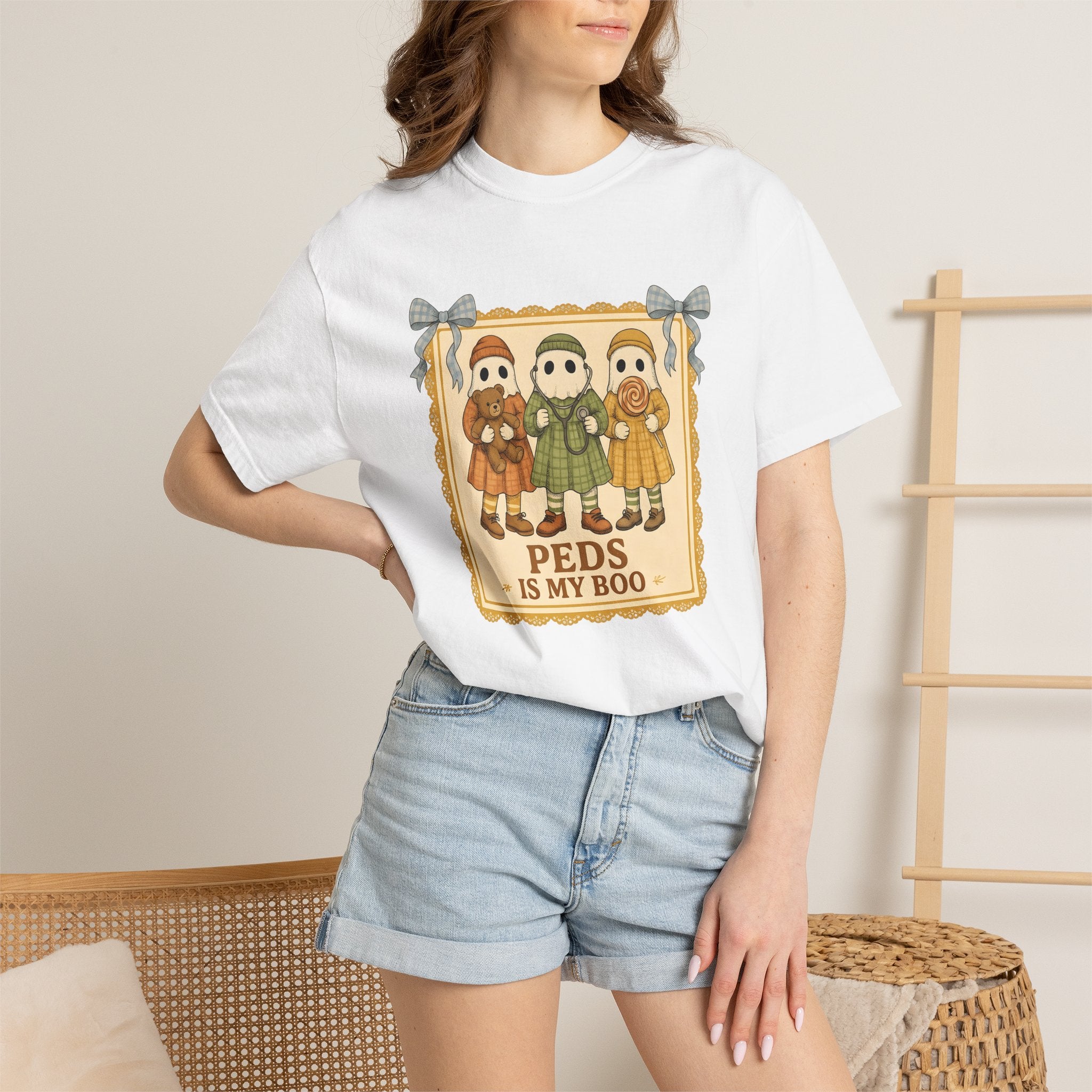 Apparition Children Shirt Nurses Autumn Gift Women Throwback Tee Ghost Kids T-Shirt Nurse Practitioner Enthusiast Retro Tshirt Fall Graphic
