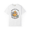 Anxious Duck Shirt Teachers Pupil Gift Women Comic Tee Duckling T-Shirt Educator Enthusiast Cartoon Tshirt Student Graphic Vintage Mug