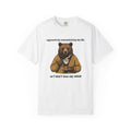 Bear Drink Shirt Funny Creatures Gift Women Classic Tee Bear T-Shirt Humor Fan Vintage Tshirt Animal Graphic Cartoon Cakes Tshirt