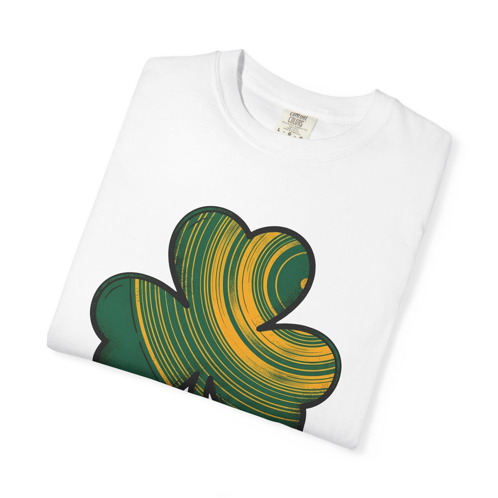 Shamrock Illustration Shirt St Patrick's Day Charm Gift Women Vintage Tee Clover T-Shirt St Patricks Fan Retro Tshirt Allure Graphic Classic
