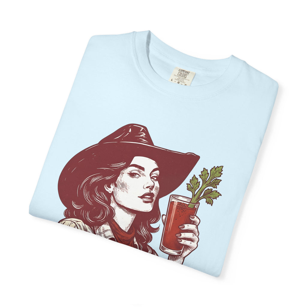 Cowgirl Cocktail Shirt Funny Brunch Gift Women Vintage Tee Cocktail T-Shirt Humor Fan Retro Tshirt Brunch Graphic Retro Celery Tshirt