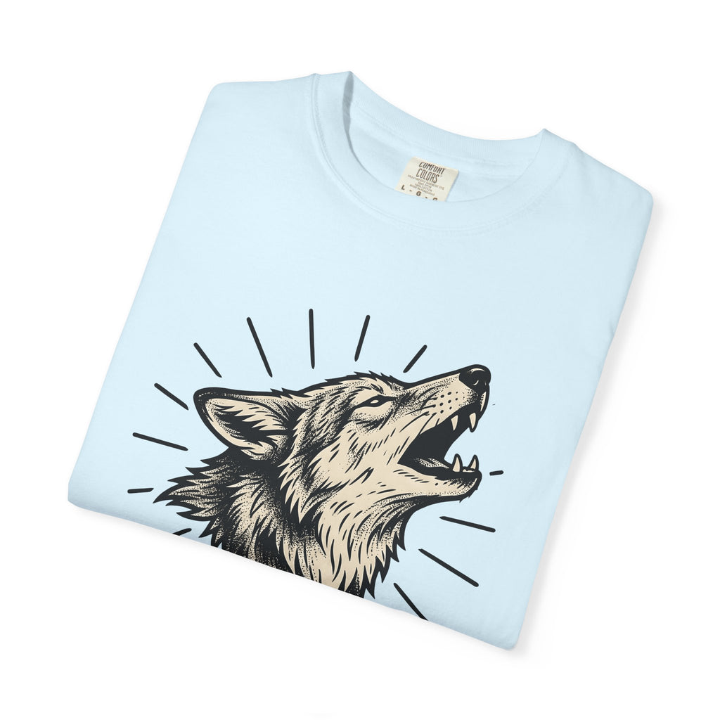 Wolf Muzzle Shirt Wolf Fauna Gift Women Sketch Tee Wolf Face T-Shirt Wolf Fan Canine Graphic Tshirt Drawing Illustration Wildlife Graphic