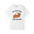 Pie Pumpkin Shirt Thanksgiving Meal Gift Women Flat Design Tee Pumpkin Pie T-Shirt Turkey Fan Pumpkin Pie Tshirt Dinner Graphic Classic