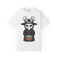 Plague Doctor Bunny Shirt Easter Gothic Gift Women Cute Cartoon Tee Bunny T-Shirt Easter Fan Dark Tshirt Dark Graphic Minimalist Easter