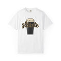 Beer Glass Shirt St Patrick's Day Celtic Gift Women Graphic Tee Pint Glass T-Shirt Irish Fan Typography Tshirt Celtic Design Illustration