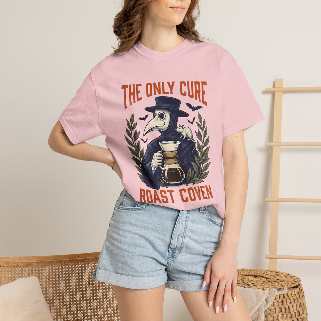 Plague Doctor Mocha Shirt Coffee Occult Gift Women Old School Tee Plague Doctor T-Shirt Coffee Fan Vintage Tshirt Mystic Graphic Pencil Bat