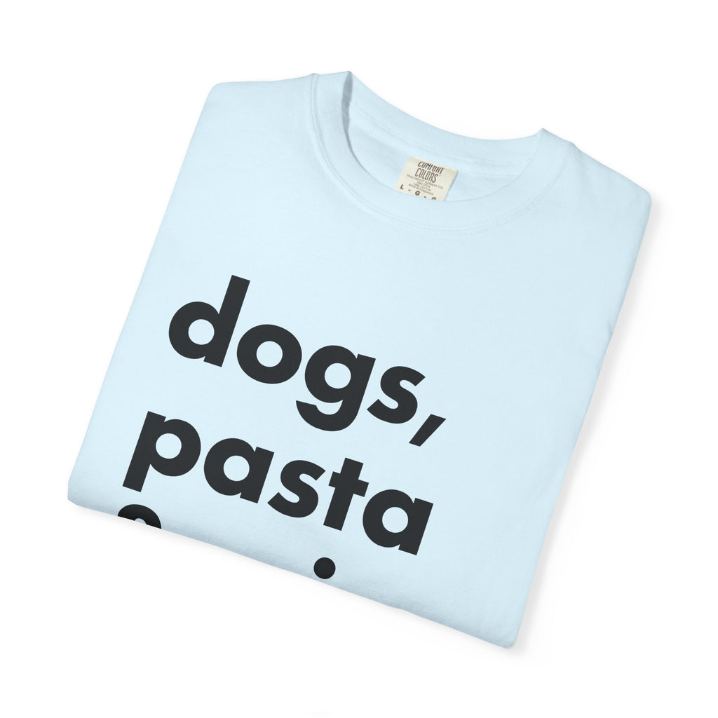 Bold Lettering Design Shirt Dog Gourmet Gift Women Contemporary Tee Typography T-Shirt Dog Fan Minimalist Tshirt Gourmet Design Graphic