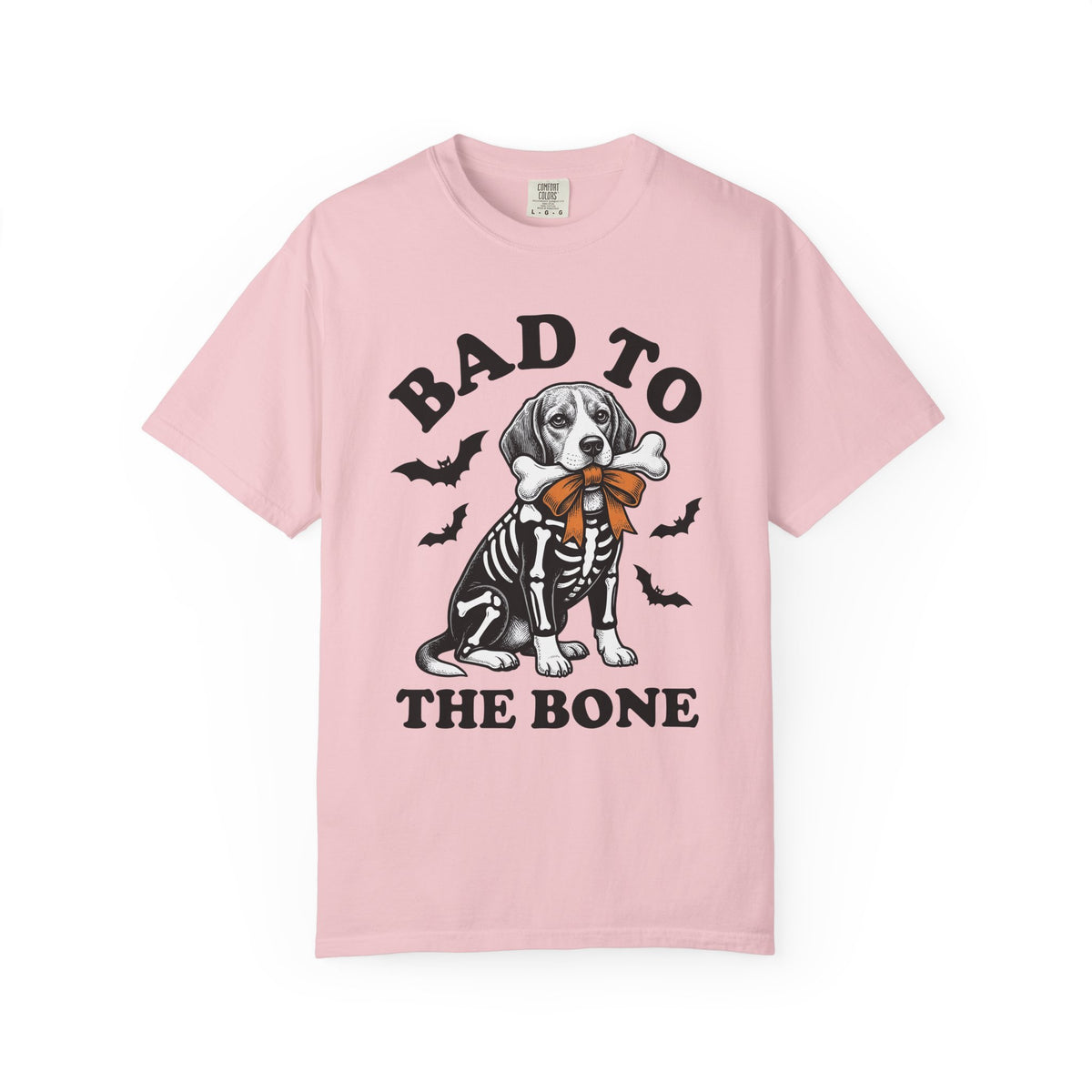 Skeleton Dog Shirt Dog Halloween Gift Women Vintage Tee Dog Skeleton T-Shirt Dog Fan Retro Tshirt Spooky Graphic Hand Drawn Bats Tshirt