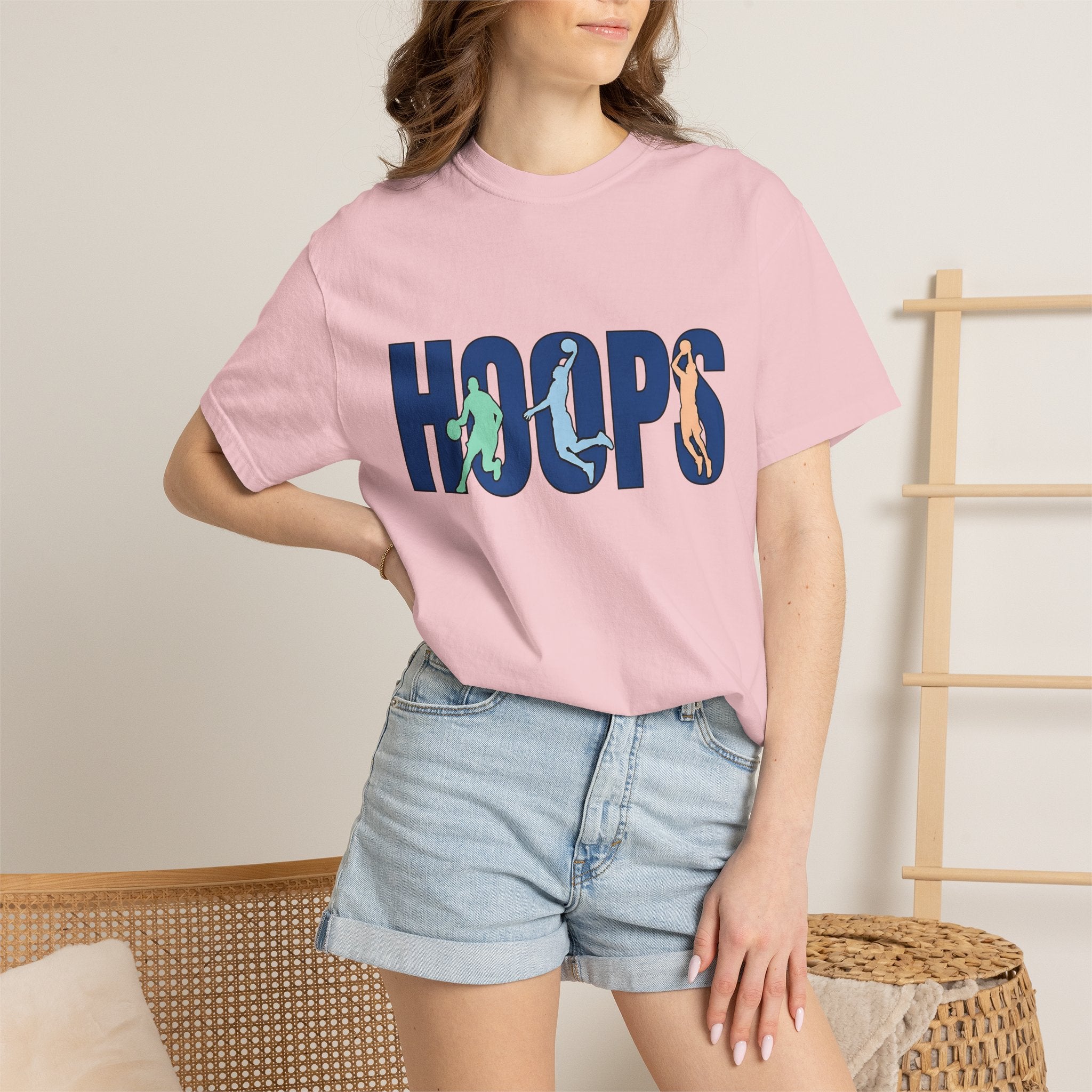 Basketball Players Shirt Basketball Workout Gift Women Pop Art Tee Athletes T-Shirt Basketball Fan Pop Art Tshirt Fitness Graphic Minimalist