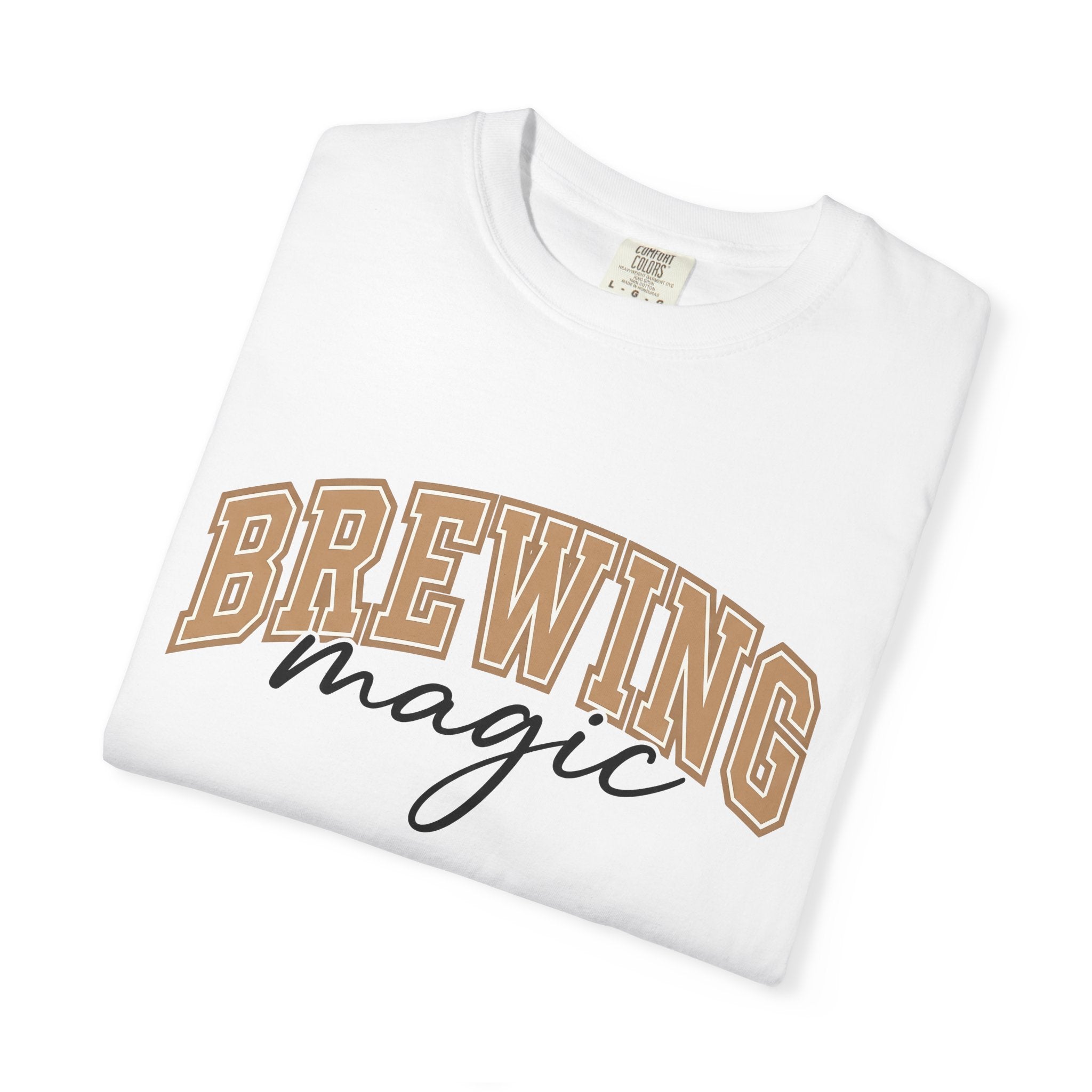 Strong Varsity Lettering Shirt Coffee Espresso Gift Women Gym Tee Letterman T-Shirt Coffee Fan Mocha Graphic Tshirt Basic Handwriting