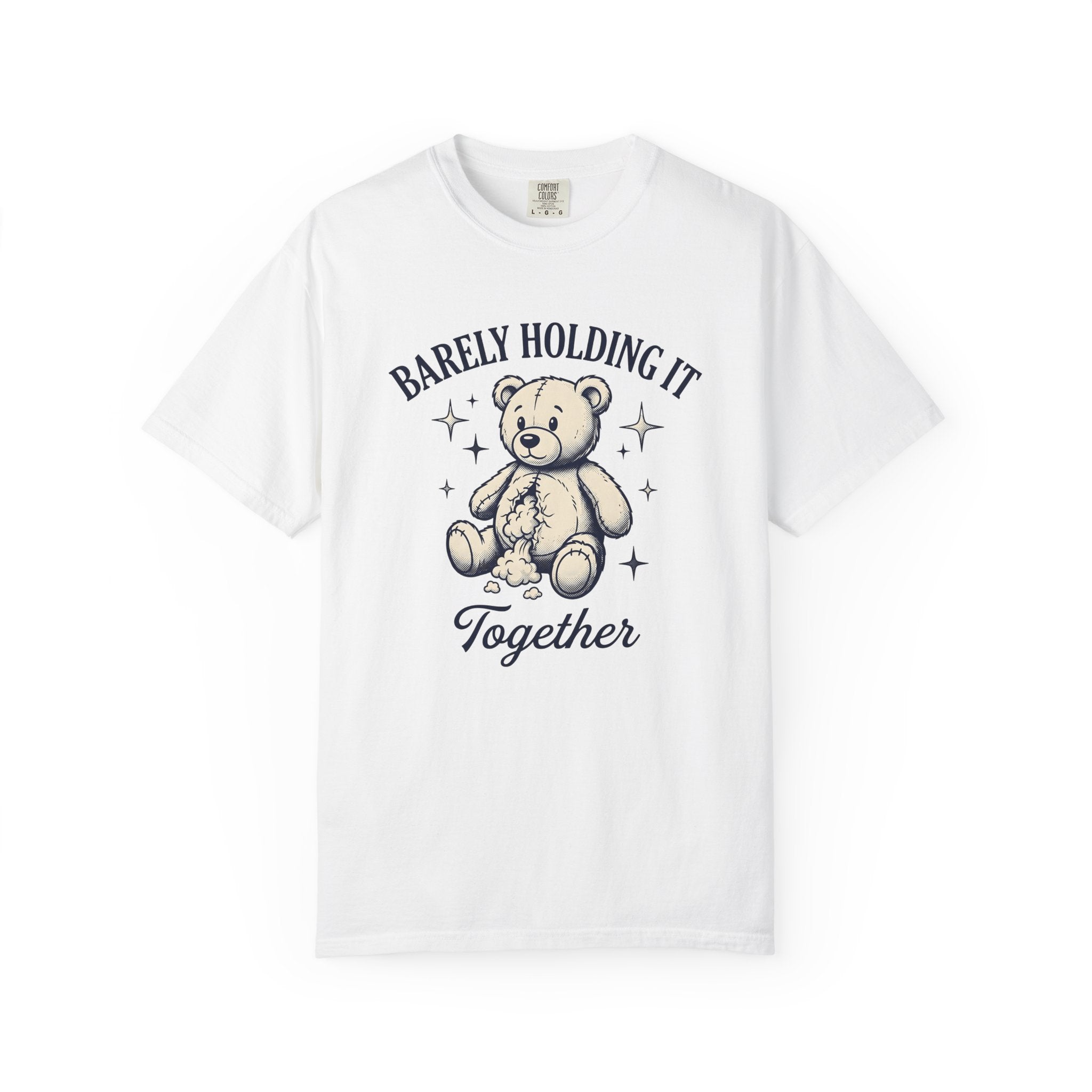 Teddy Bear Shirt Funny Present Gift Women Retro Tee Teddy T-Shirt Humor Fan Vintage Tshirt Gift Graphic Sketch Stars Tshirt