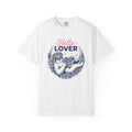 Sloth Holding Sweets Shirt Valentine Fauna Gift Women Playful Tee Sloth T-Shirt Cupid Fan Whimsical Tshirt Wildlife Graphic Old School Petal