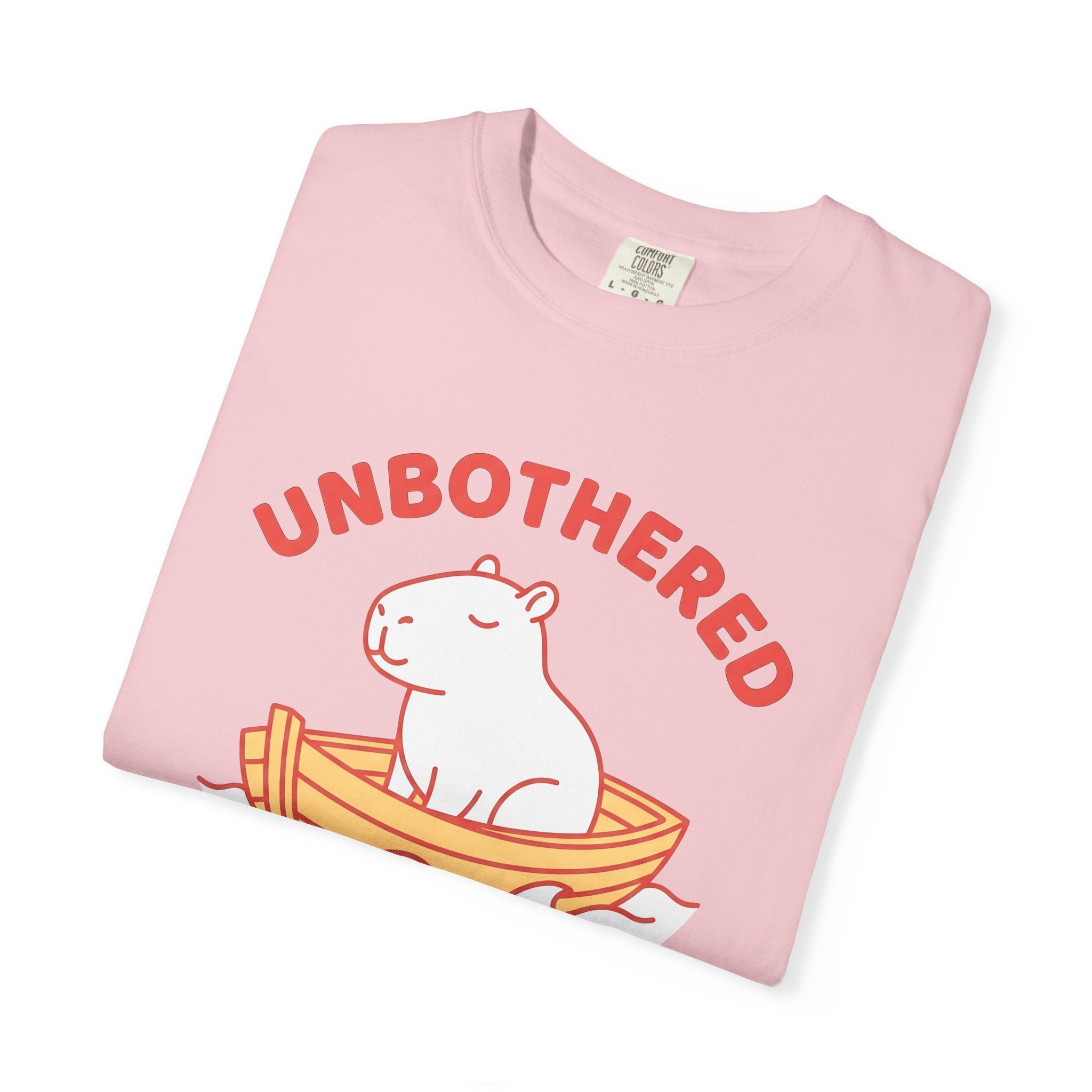 Capybara Canoe Shirt Funny Creatures Gift Women Charming Tee Rodent T-Shirt Humor Fan Cute Tshirt Animal Graphic Clean Sea Tshirt