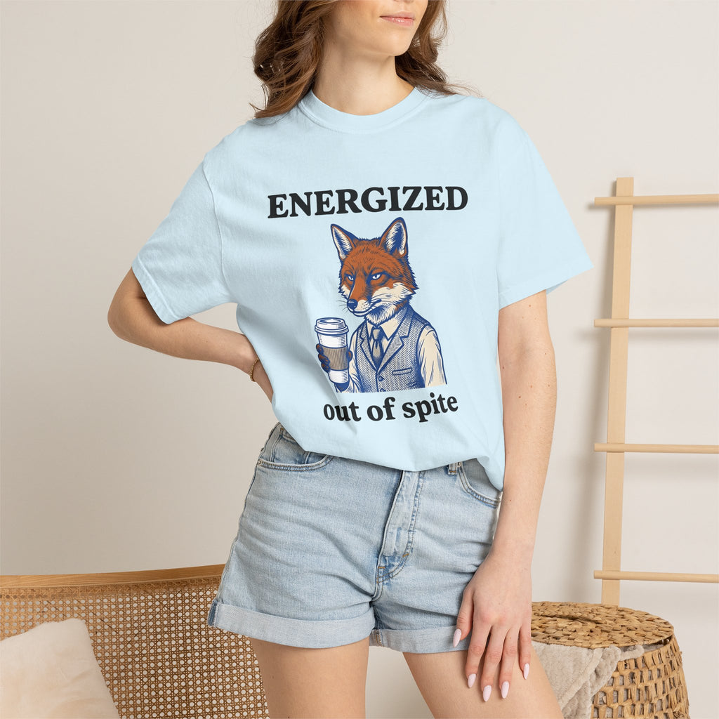 Fox Coffee Mug Shirt Coffee Wildlife Gift Women Retro Tee Mug T-Shirt Coffee Fan Vintage Tshirt Animal Graphic Sketch Blazer Tshirt