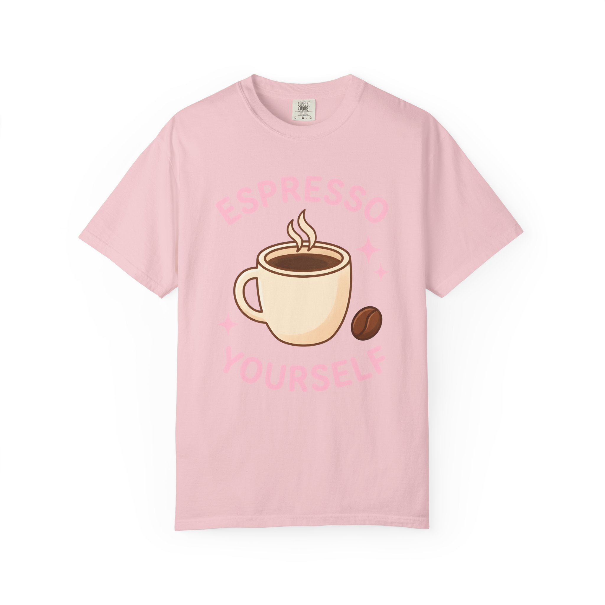 Coffee Cup Shirt Coffee Foodie Gift Women Cute Tee Mug T-Shirt Coffee Fan Coffee Mug Tshirt Food Graphic Retro Coffee Bean Tshirt