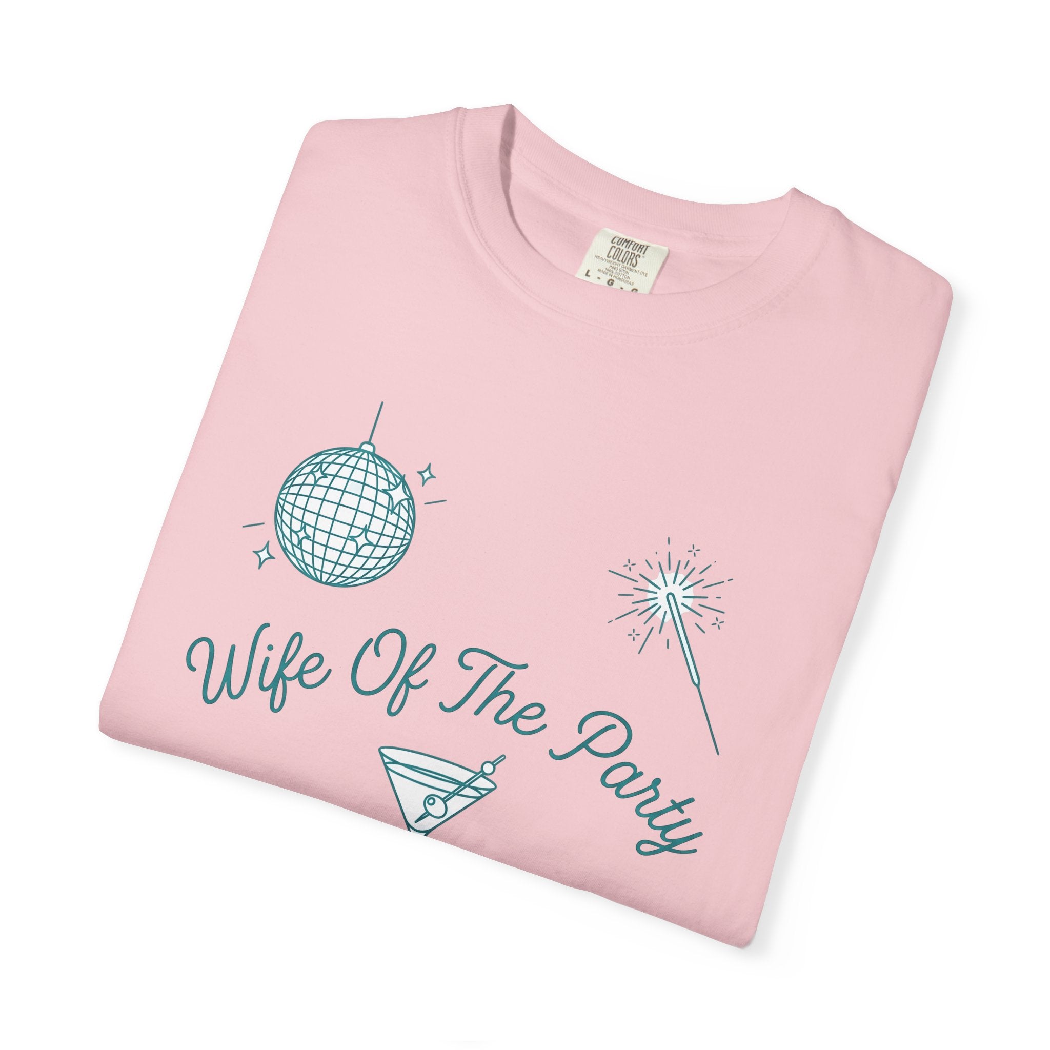 Beverage Glass Shirt Party Reception Gift Women Cartoon Tee Glassware T-Shirt Partygoer Fan Tumbler Tshirt Wedding Graphic Doodle Party Ball