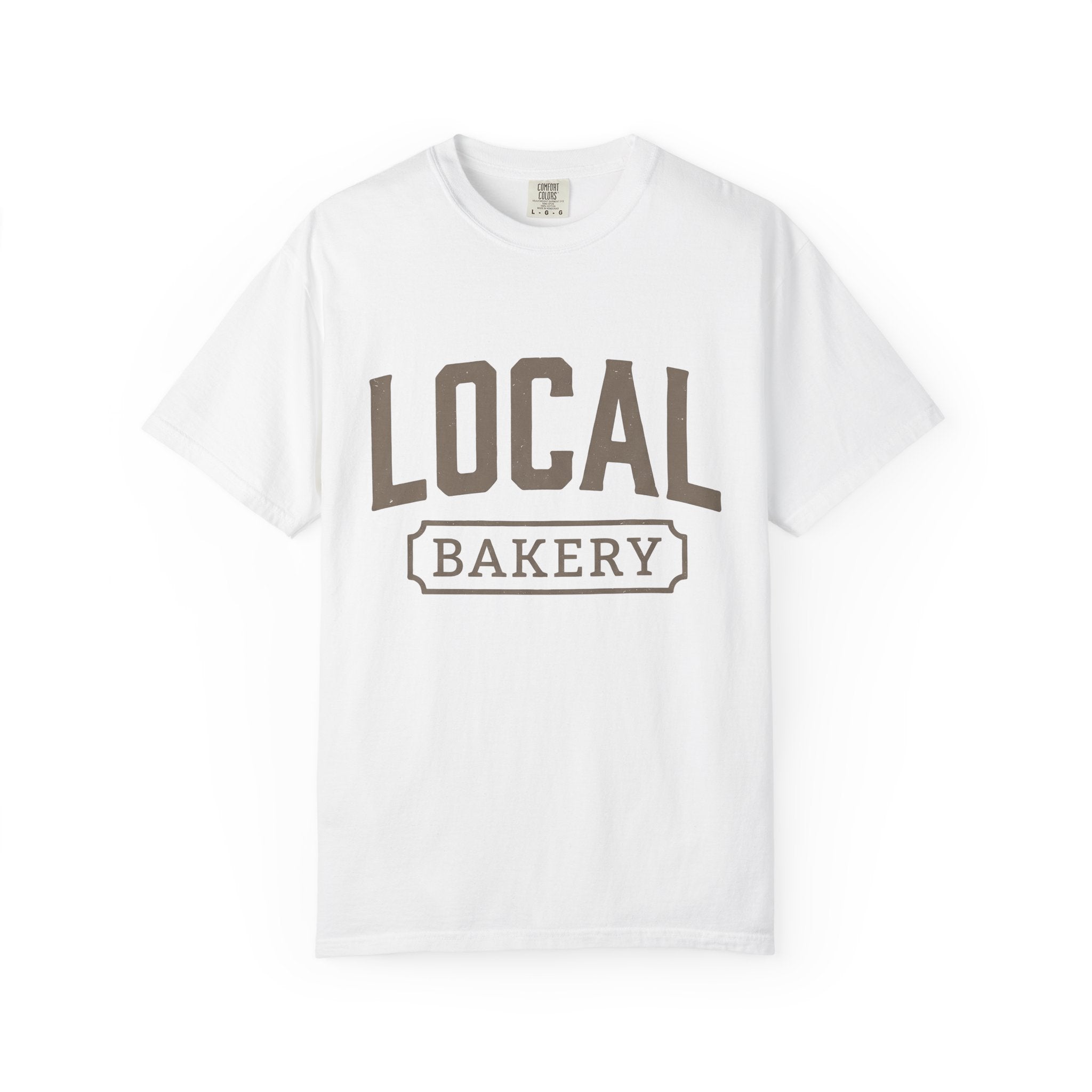 Bakery Lettering Shirt Desserts Gastronomy Gift Women Shabby Chic Tee Typography T-Shirt Pastry Fan Vintage Tshirt Food Graphic Pop Art
