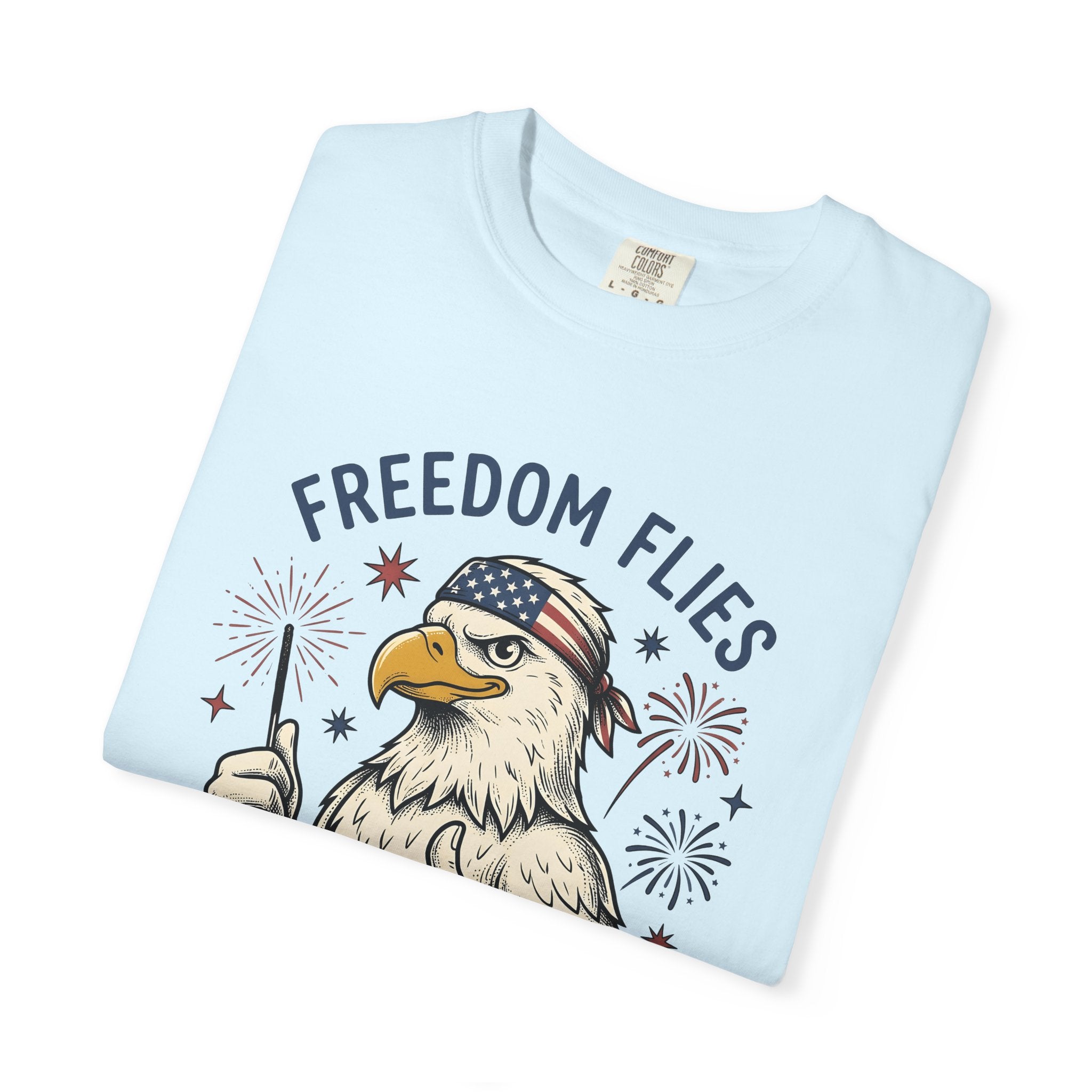 Eagle Flag Shirt America Independence Gift Women Vintage Tee Patriotic T-Shirt American Fan Old School Tshirt Freedom Graphic Classic