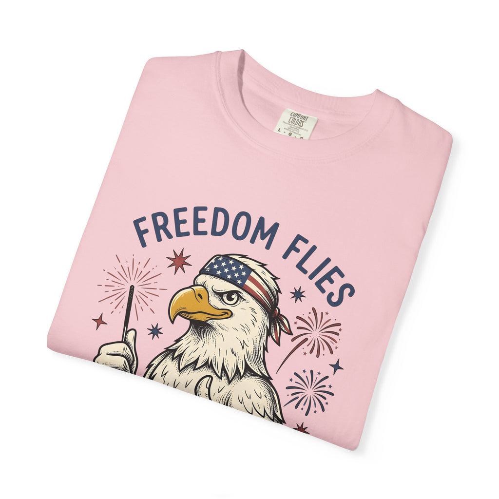 Eagle Flag Shirt America Independence Gift Women Vintage Tee Patriotic T-Shirt American Fan Old School Tshirt Freedom Graphic Classic