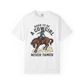 Cowgirl Horseback Shirt Cowgirl Rodeo Gift Women Vintage Tee Horseback Riding T-Shirt Cowgirl Fan Retro Tshirt Rodeo Graphic Western Cowboy