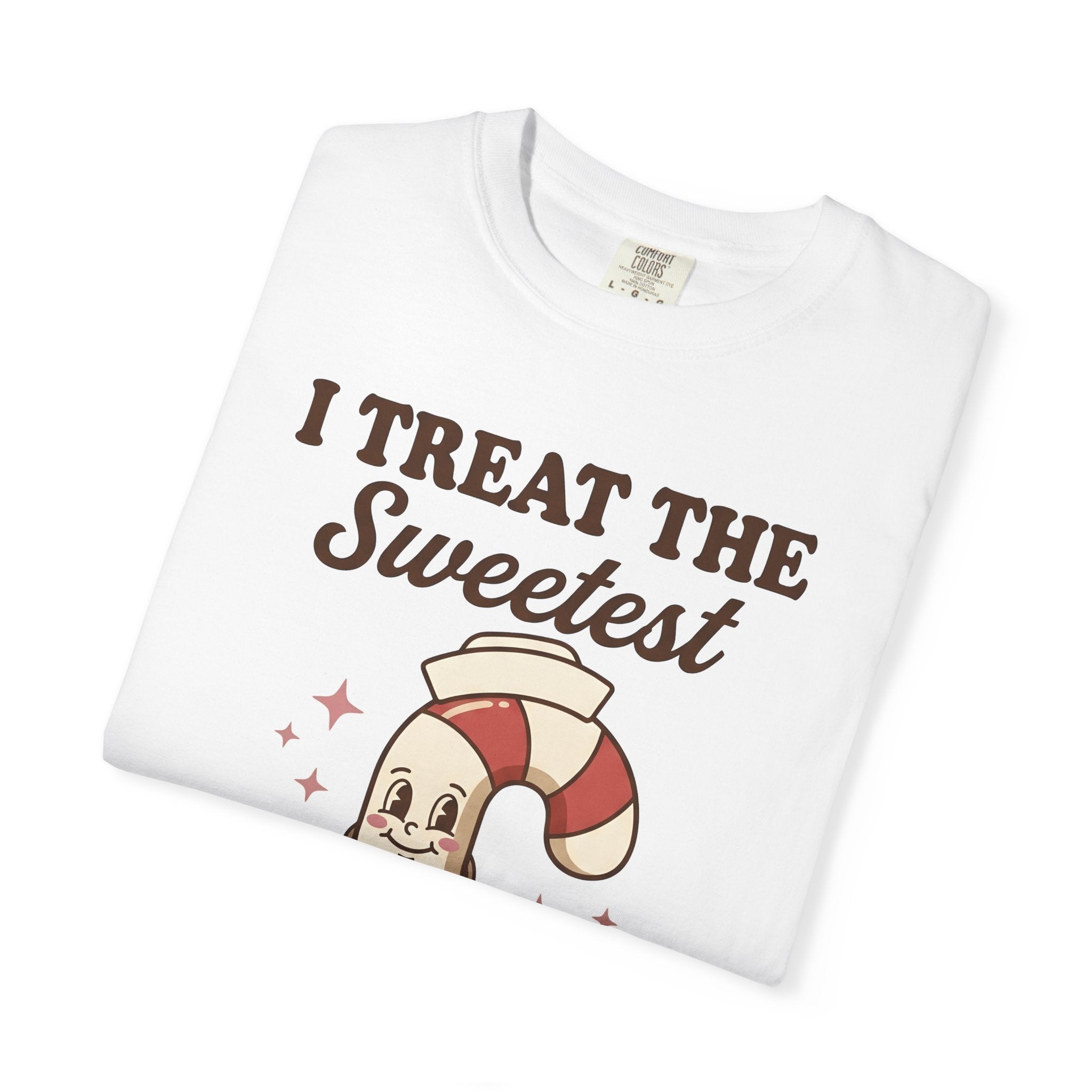 Nurse Candy Cane Shirt Christmas Hospital Gift Women Cute Tee Registered Nurse T-Shirt Xmas Fan Nurse Practitioner Tshirt Medical Center