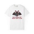 Bat Health Monitor Shirt Nurses Overnight Shift Gift Women Sweet Tee Health Tracker T-Shirt Nurse Practitioner Enthusiast Cute Tshirt Night