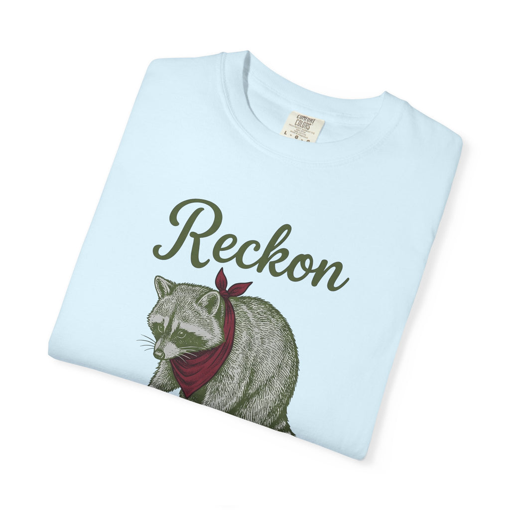 Raccoon Scarf Shirt Funny Wildlife Gift Women Retro Design Tee Raccoon T-Shirt Humor Fan Vintage Tshirt Animal Graphic Sketch Gold Coins