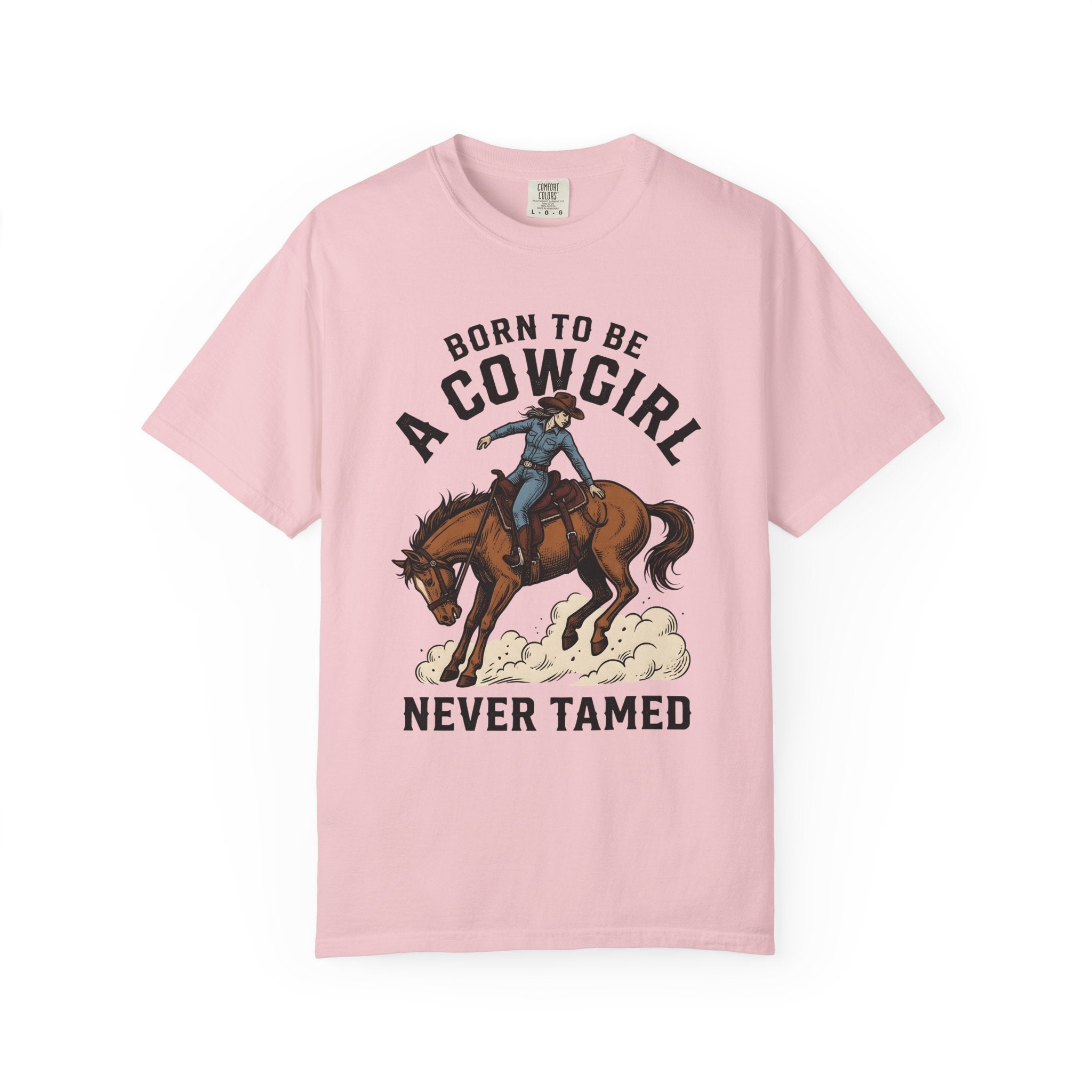 Cowgirl Horseback Shirt Cowgirl Rodeo Gift Women Vintage Tee Horseback Riding T-Shirt Cowgirl Fan Retro Tshirt Rodeo Graphic Western Cowboy